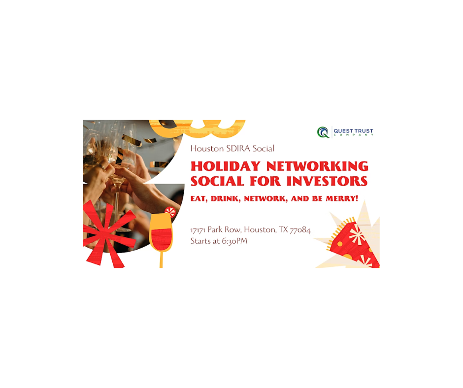Holiday Networking Social for Investors - Houston, USA